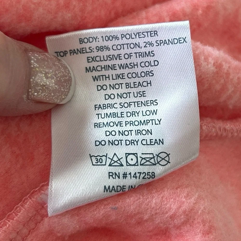 Simply Southern SimplyCordy Half-Zip Sweatshirt in Coral & Purple S - Picture 11 of 11